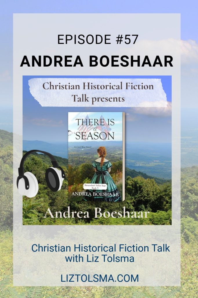 Andrea Boeshaar, Christian Historical Fiction Talk